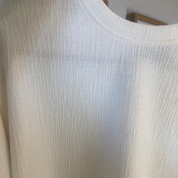 Anthropology White Dress Top - Picture 5 of 5